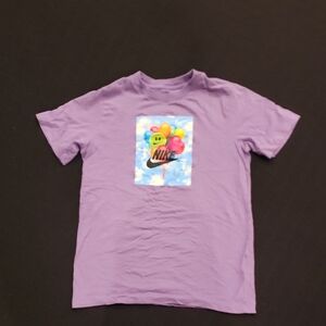 Nike Purple Short Sleeve Graphic Tee